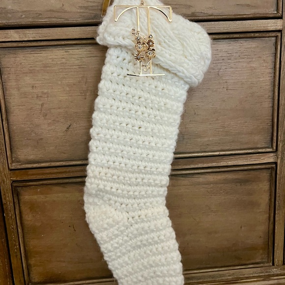 Anthropologie Floral Monogram Metal Ornament A C(2) G H K L N(2) P R T(2) - Picture 6 of 6